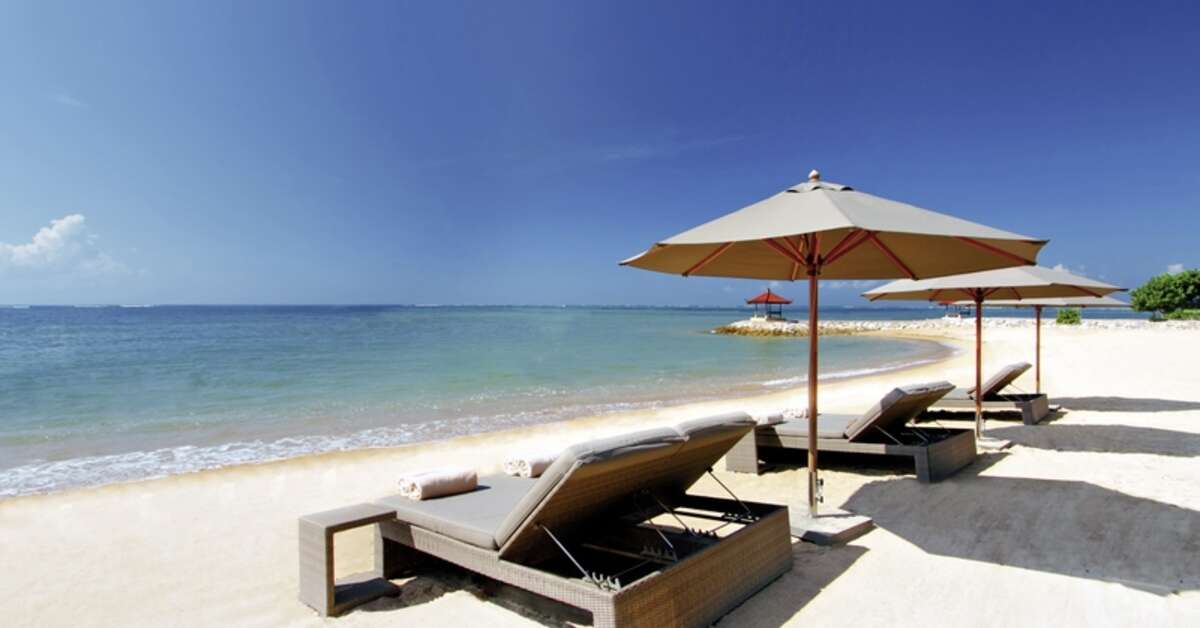 Een foto van het strand bij InterContinental Bali Sanur Resort