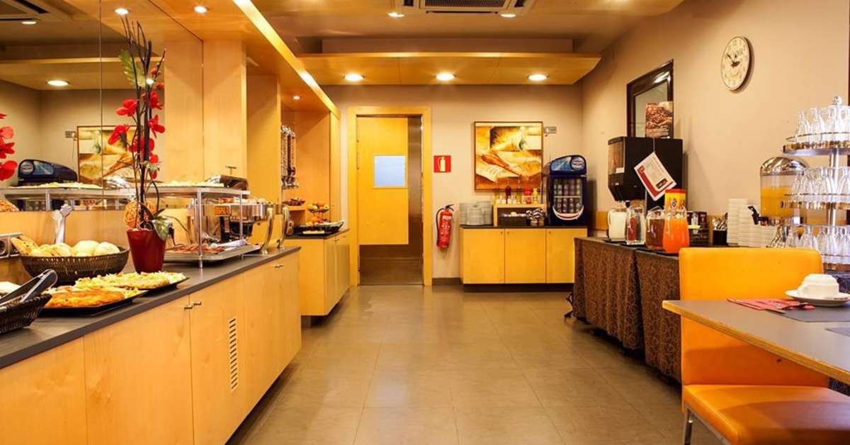 Ein Foto von den Einrichtungen im Hotel Via Augusta