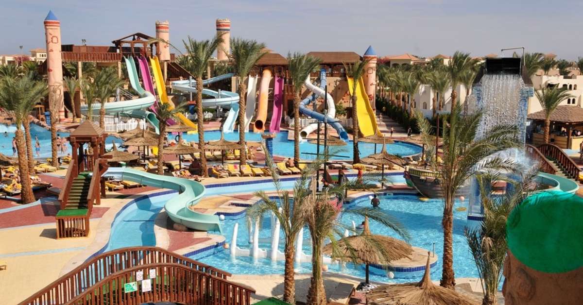 Ein Foto vom Pool im Sea Beach Aqua Park Resort