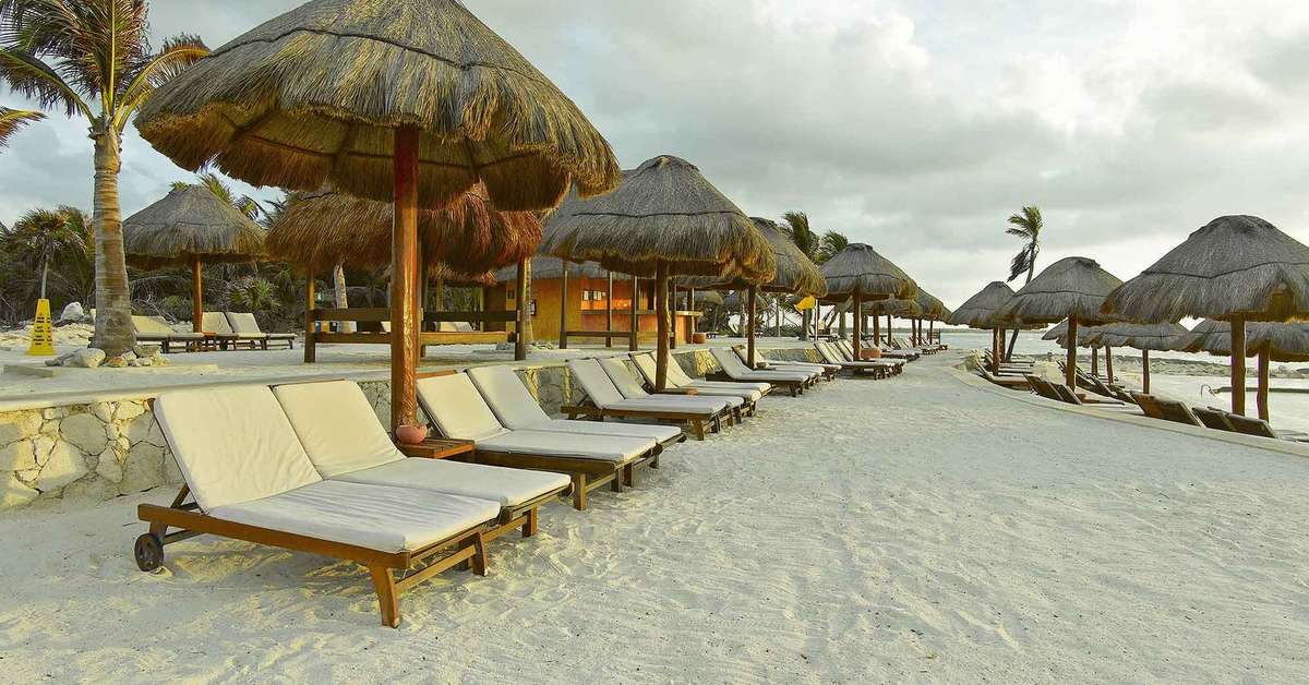 Een foto van het strand bij Grand Palladium Colonial Resort & Spa