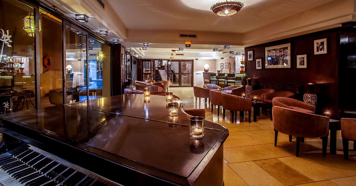 Een foto van het interieur van Dellarosa Boutique Hotel & Spa