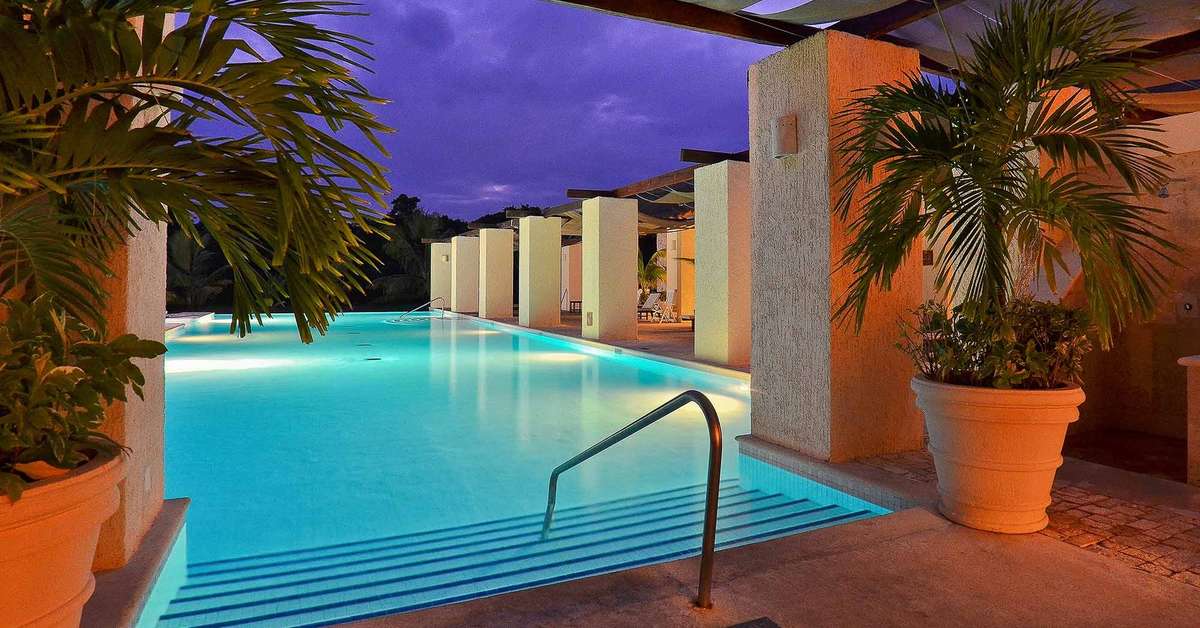 Een foto van het zwembad bij Grand Palladium Colonial Resort & Spa