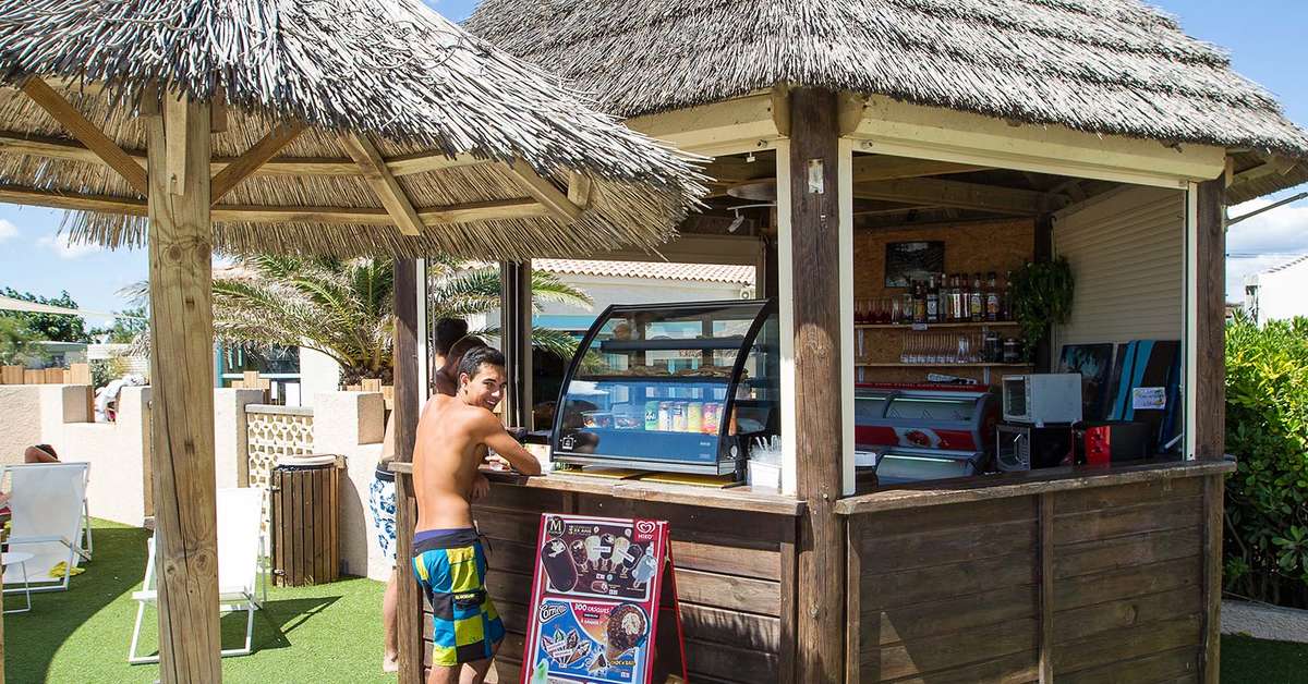 Een foto van de faciliteiten bij Camping Sandaya Les Tamaris