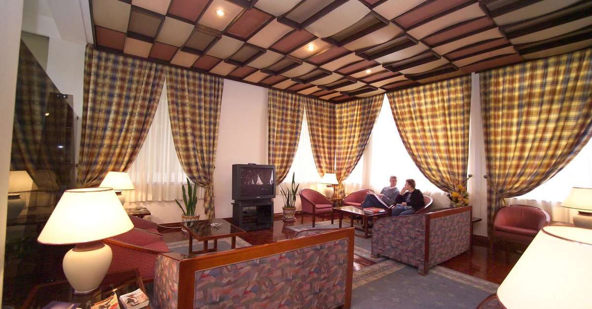 Ein Foto vom Innenbereich im Hotel Canadiano