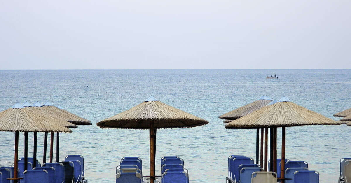 Een foto van het strand bij Sun Beach Platamon