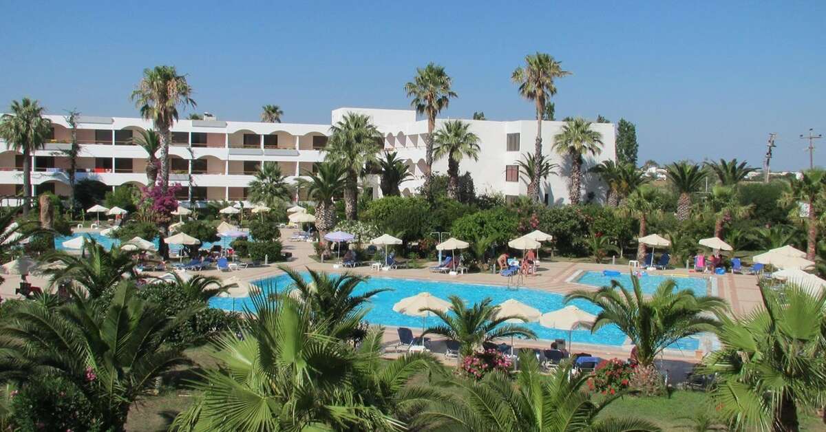 Een foto van het zwembad bij Tigaki Beach Hotel