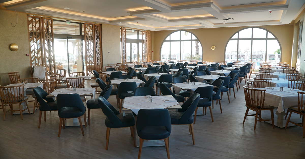 Een foto van de faciliteiten bij Almyros Beach Hotel