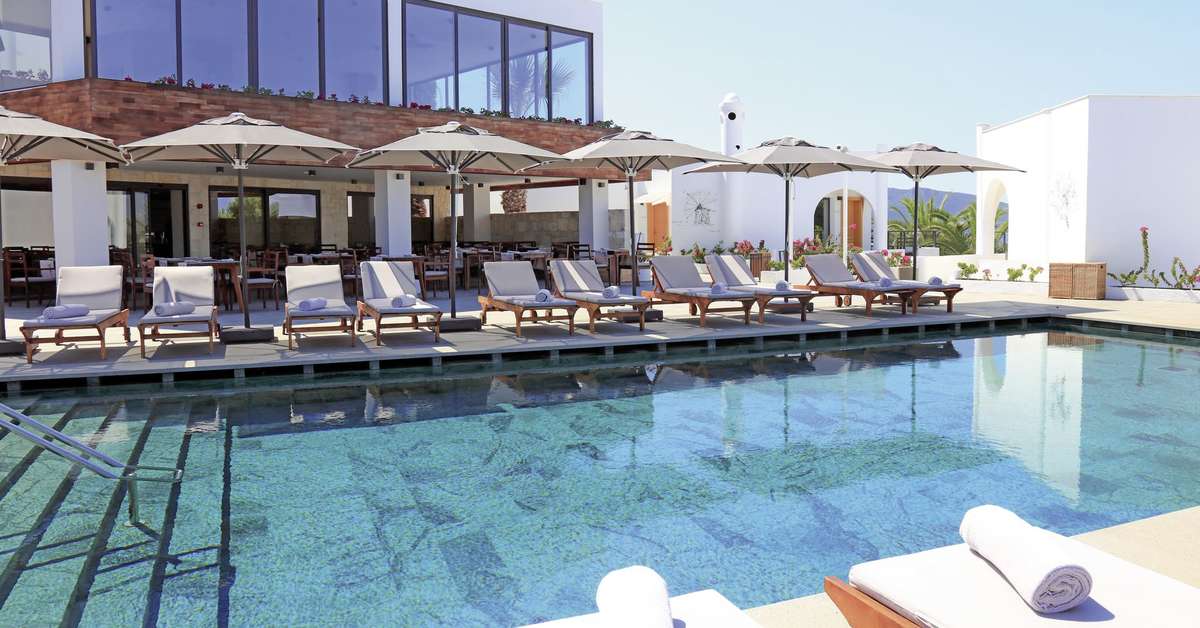 Een foto van het zwembad bij Senses Hotel Bodrum