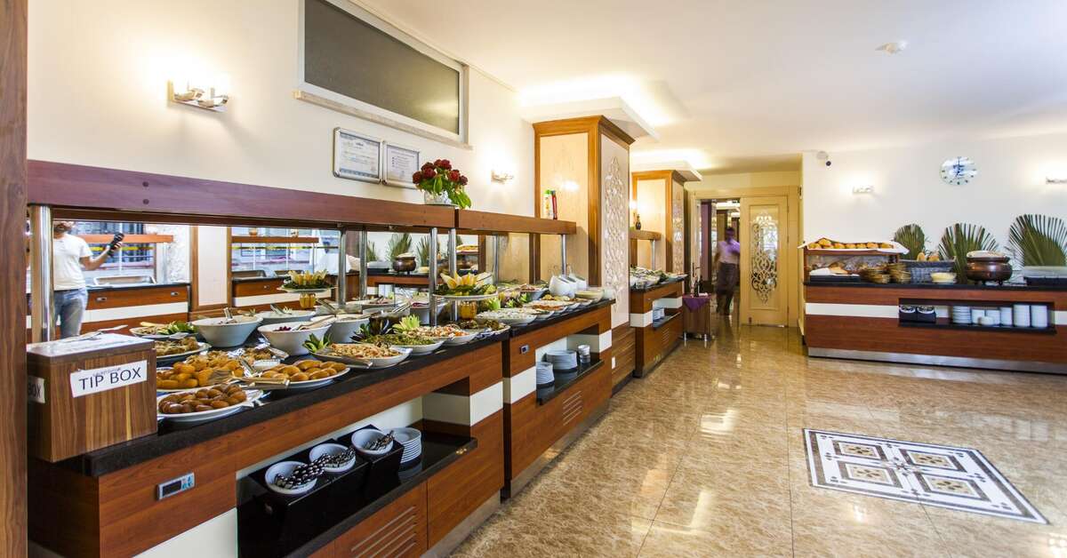 Ein Foto von den Einrichtungen im Oba Time Hotel