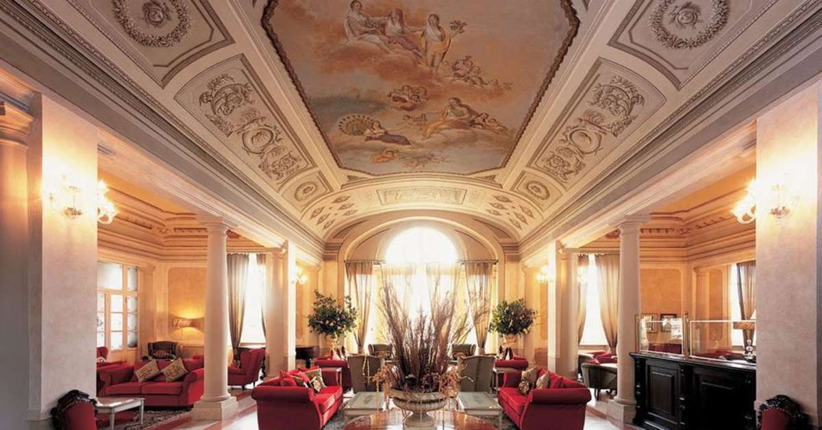 Een foto van het interieur van Bagni di Pisa Palace & Spa