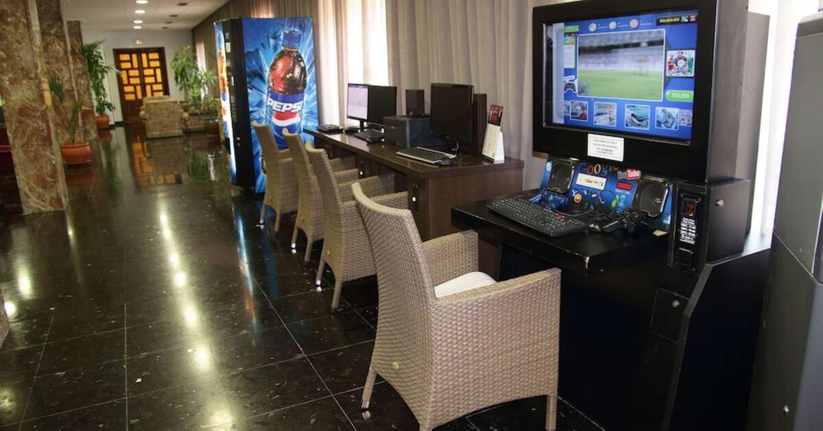 Ein Foto von den Einrichtungen im Hotel Tropical Ibiza