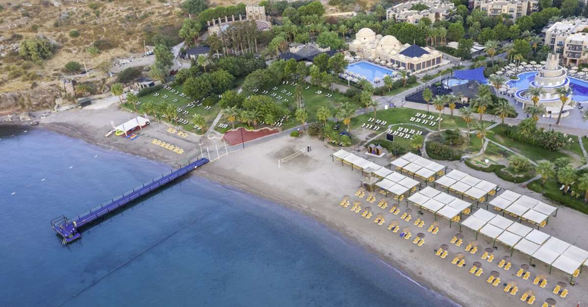 Een foto van het strand bij Selectum Collection Bodrum