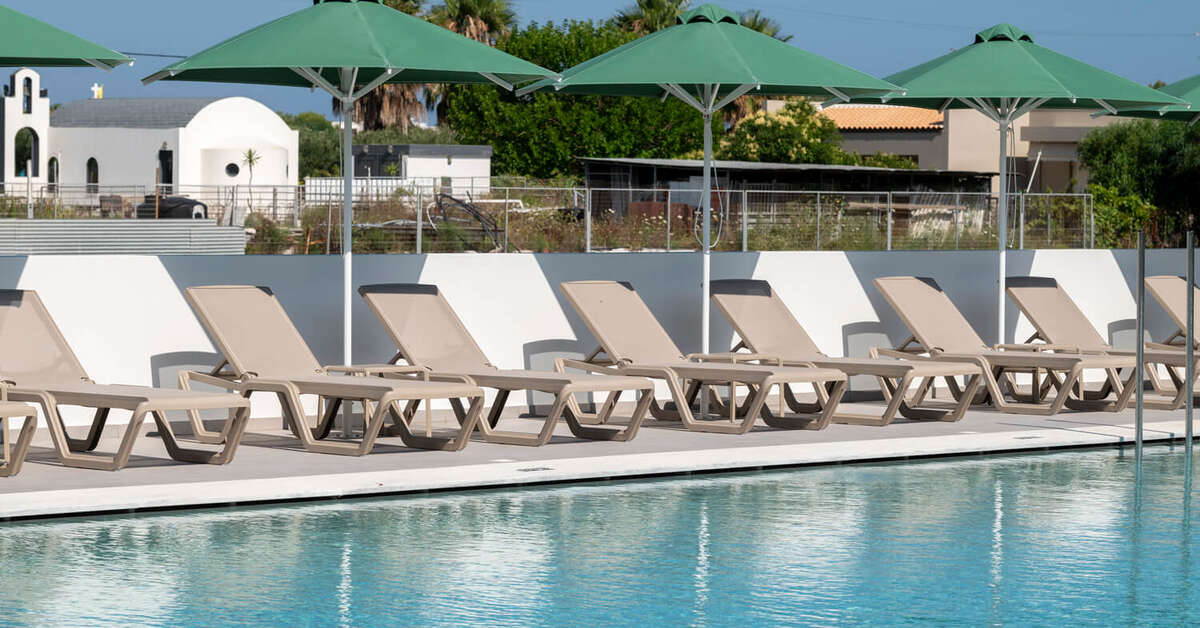 Een foto van het zwembad bij Smaragdi Kos Hotel
