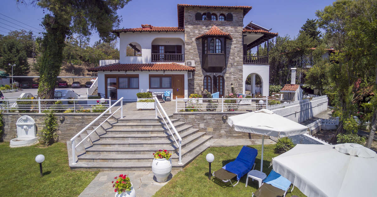 Een foto van de buitenkant van Georgalas Sun Beach Resort