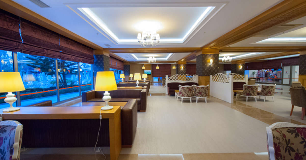 Een foto van het interieur van Arycanda Kirman Premium