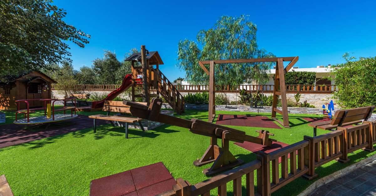 Een foto van de faciliteiten bij Gaia Garden Hotel