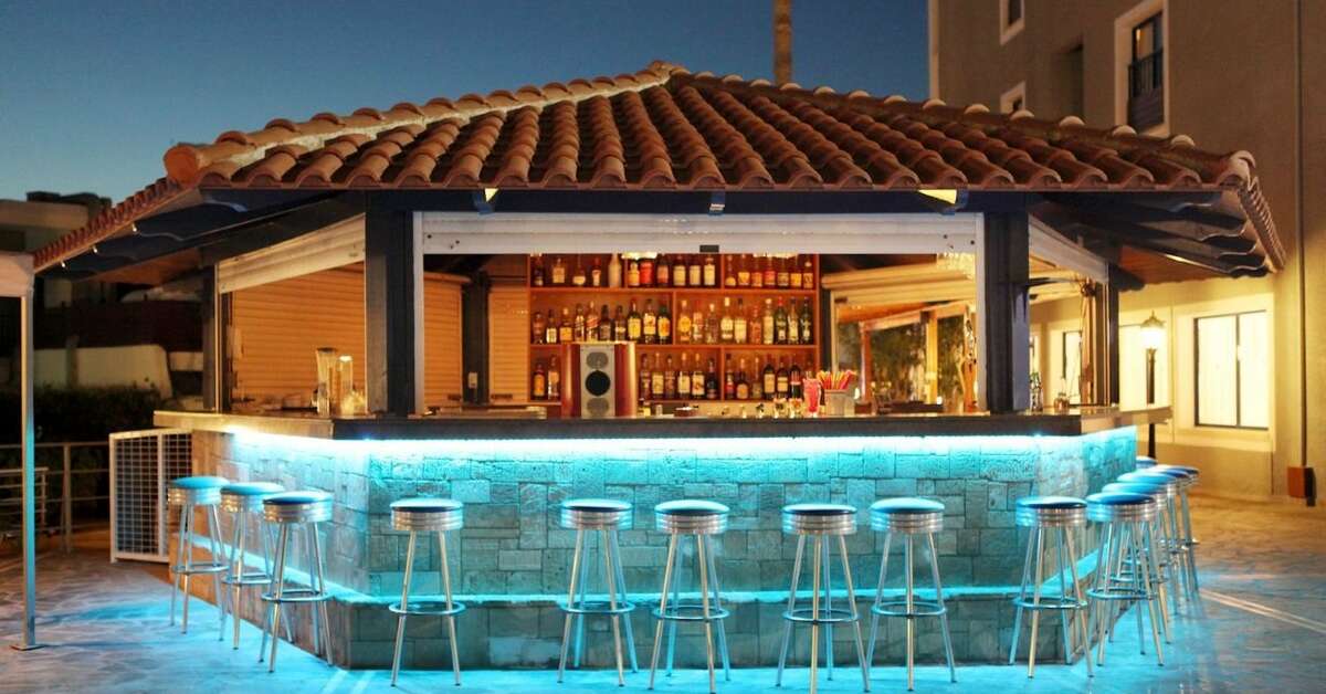 Ein Foto von den Einrichtungen im Kefalos Damon Aparthotel