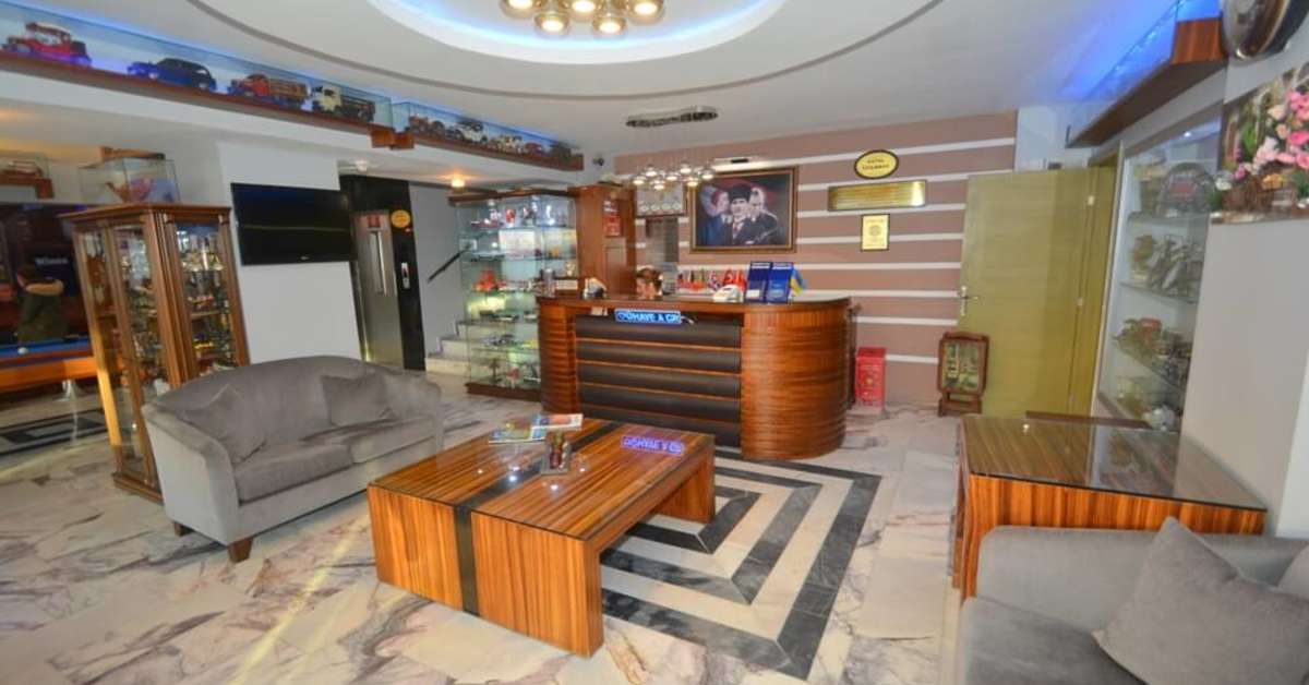 Een foto van het interieur van Istankoy Hotel