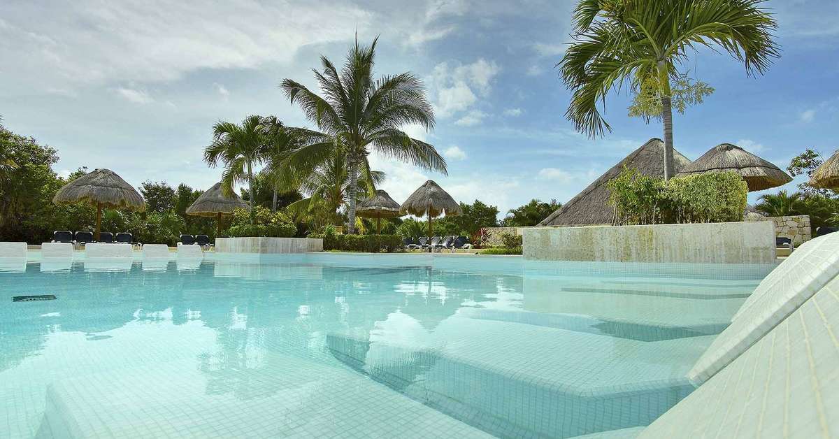Een foto van het zwembad bij Grand Palladium Colonial Resort & Spa