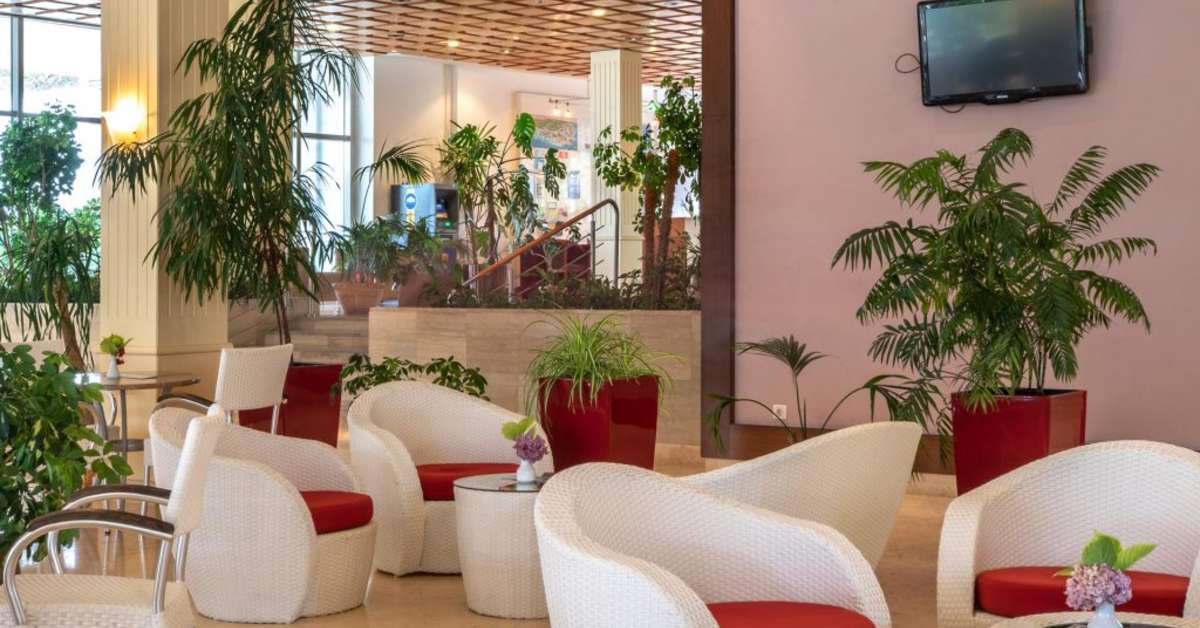 Een foto van het interieur van Hotel Niko by Amadria Park