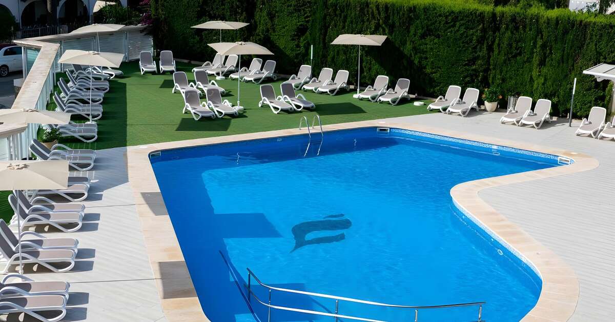Ein Foto vom Pool im THB Maria Isabel
