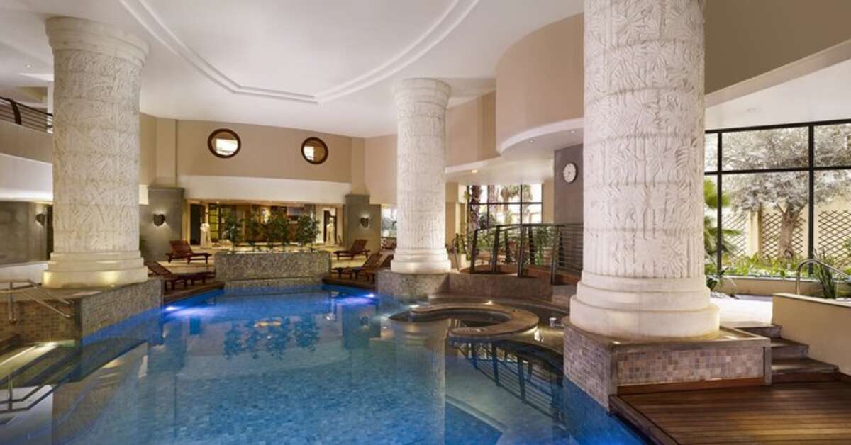 Ein Foto vom Pool im Malta Marriott Hotel & Spa