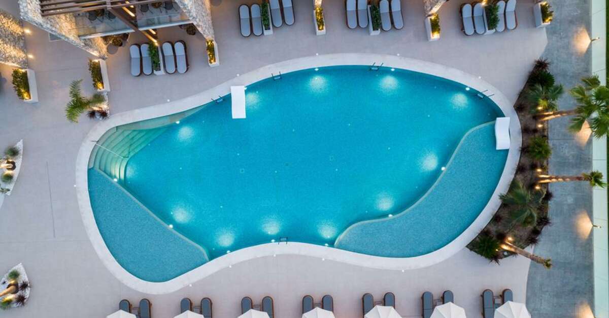 Een foto van het zwembad bij Utopia Blu