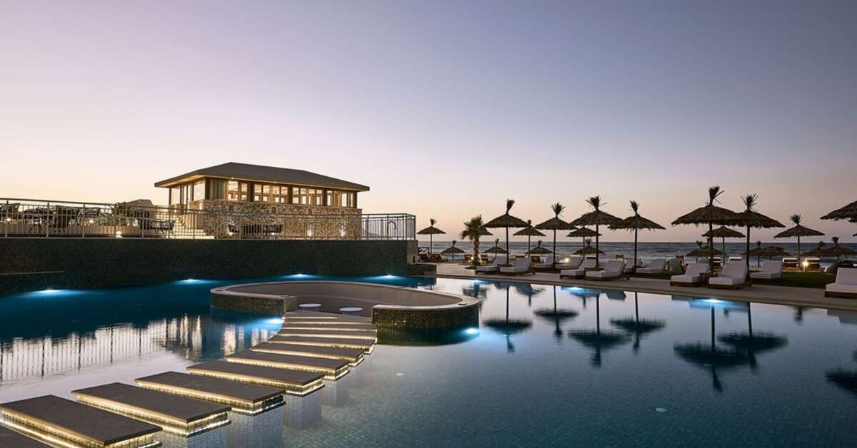 Ein Foto vom Pool im Pepper Sea Club Hotel