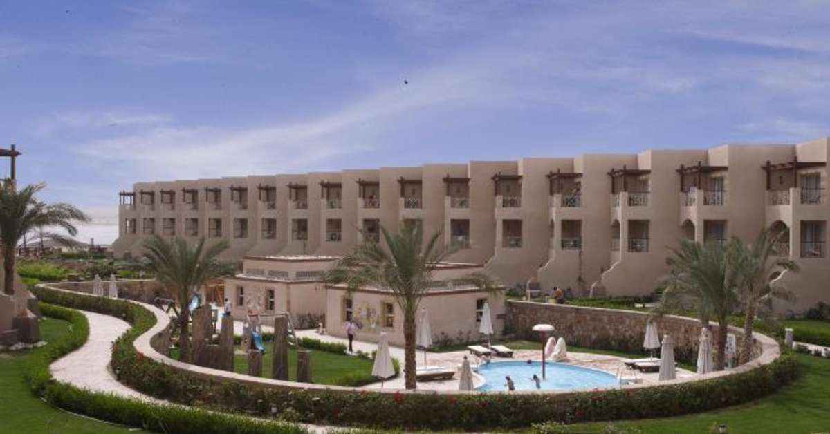 Ein Foto von der Außenansicht des Prima Life Makadi Resort