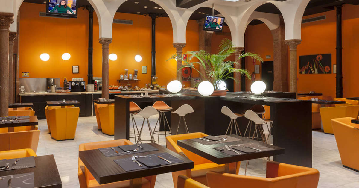 Een foto van de faciliteiten bij Petit Palace Plaza Malaga Hotel