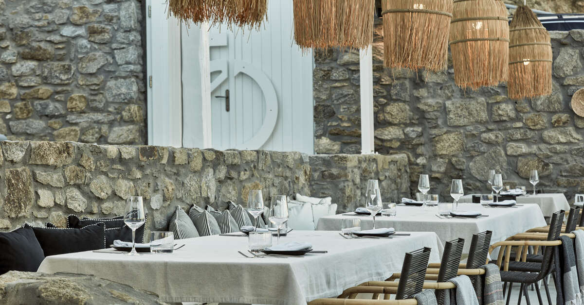 Een foto van de faciliteiten bij Mykonos No5 Suites & Villas