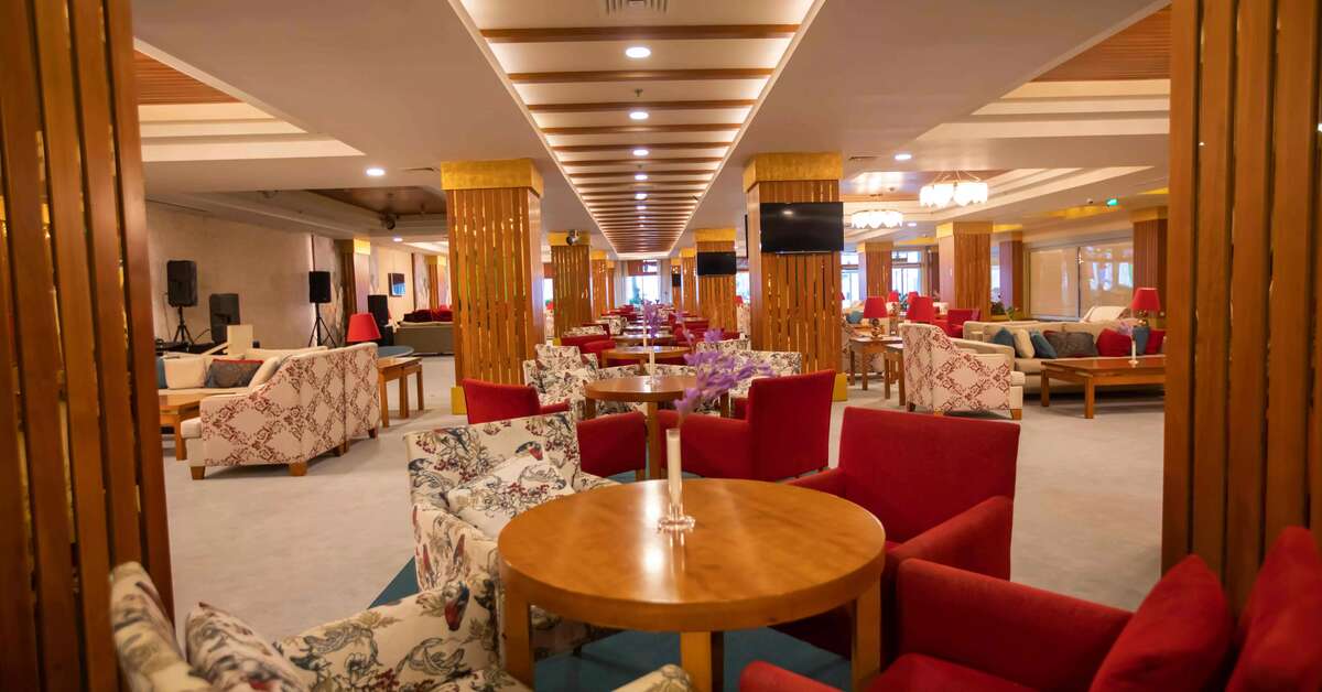 Een foto van het interieur van Orange County Resort Hotel Belek