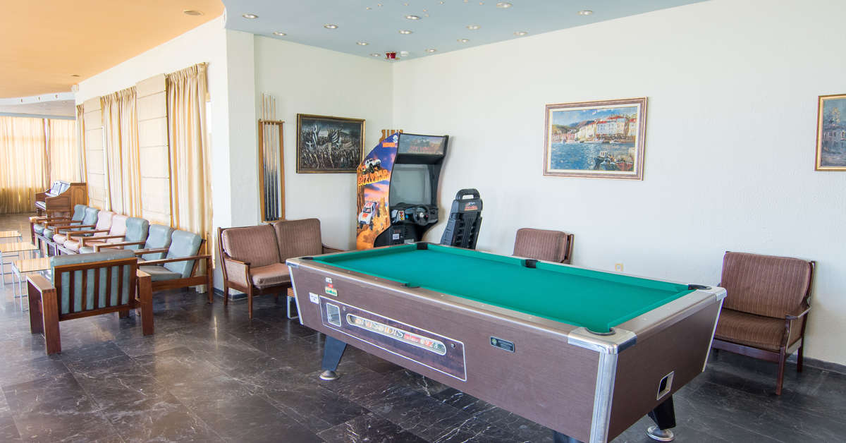 Ein Foto von den Einrichtungen im Golden Alexandros Hotel	