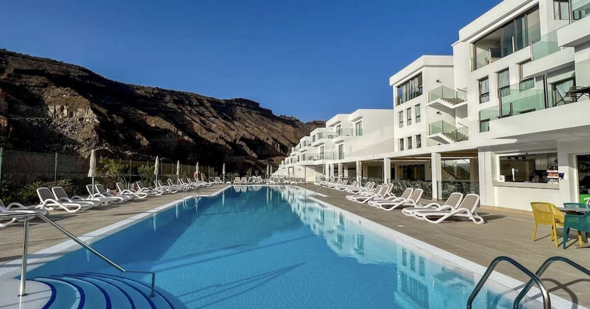 Een foto van het zwembad bij Appartementen Cordial Magec Taurito
