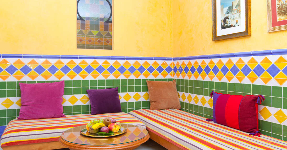 Een foto van het interieur van Playacartaya Hotel