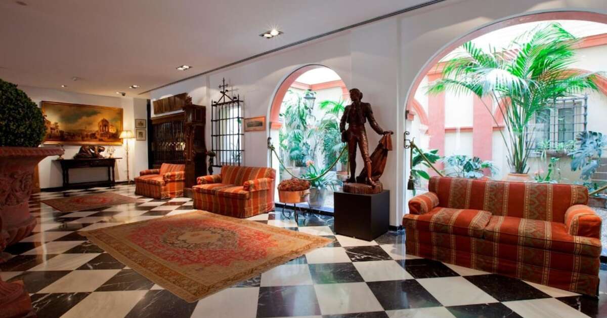 Ein Foto von den Einrichtungen im Dona Maria Hotel