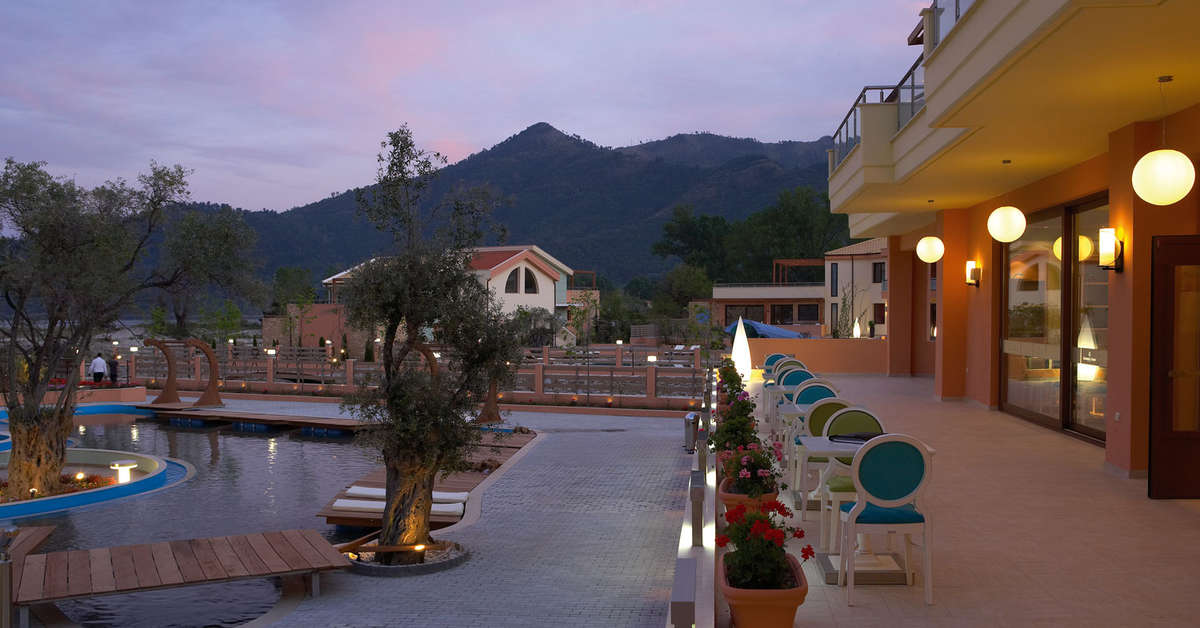 Ein Foto von den Einrichtungen im Alexandra Golden Boutique Hotel