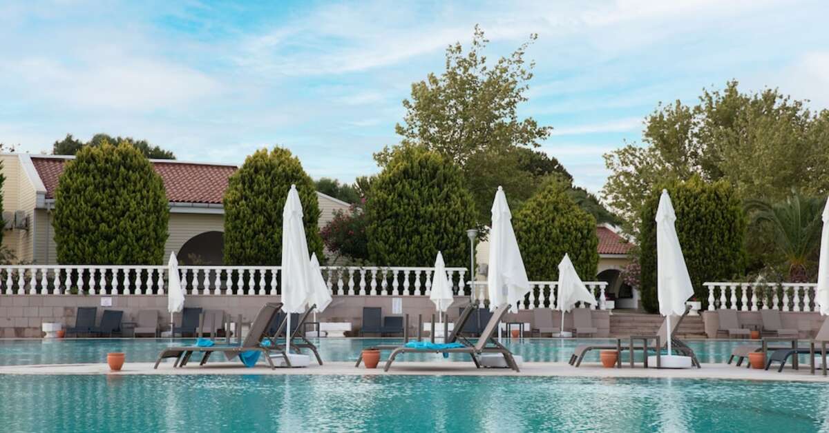 Een foto van het zwembad bij Anadolu Hotels Didim Club