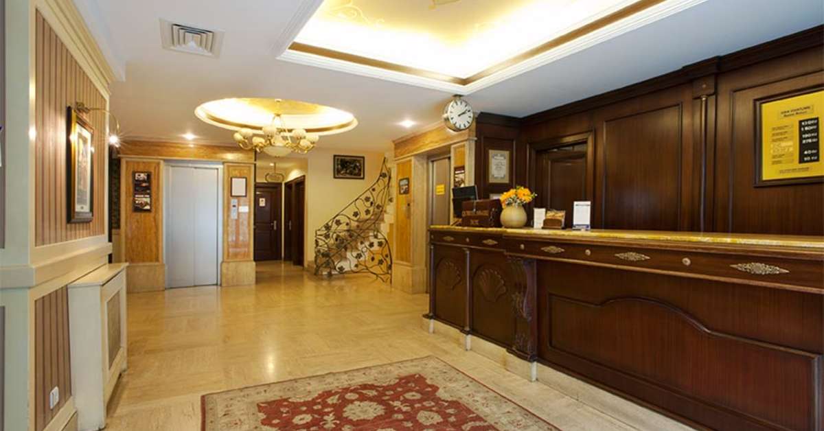 Ein Foto vom Innenbereich im Orient Express Hotel