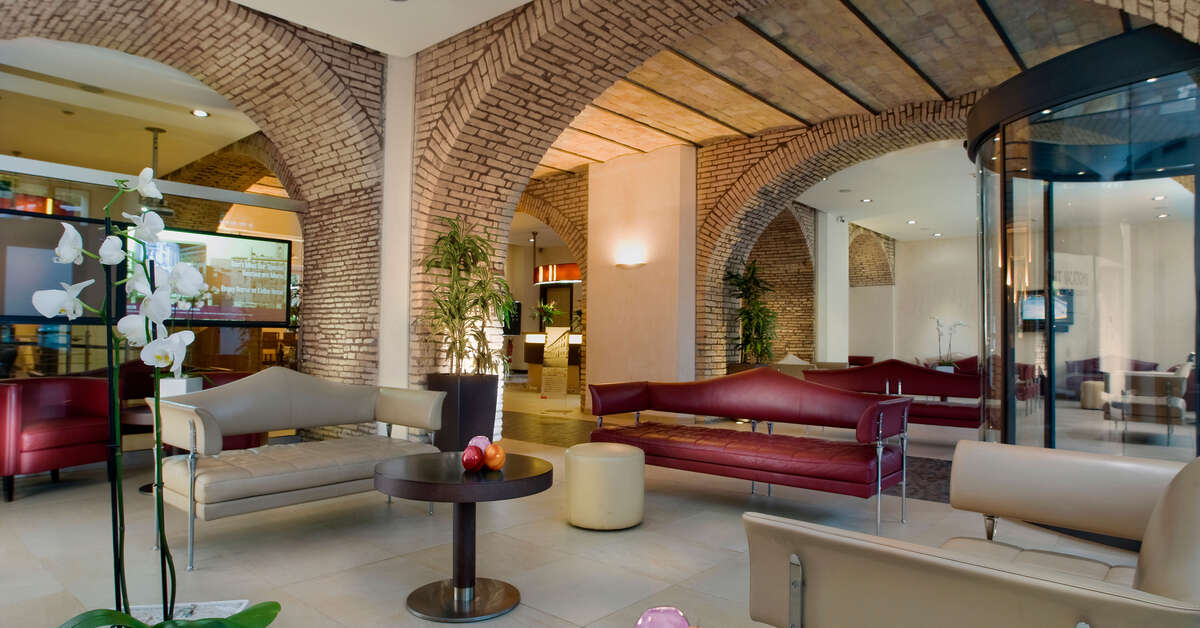 Een foto van het interieur van Kolbe Hotel Rome