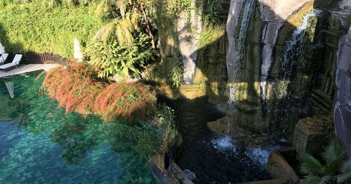 Een foto van de buitenkant van Asia Gardens Hotel & Thai Spa