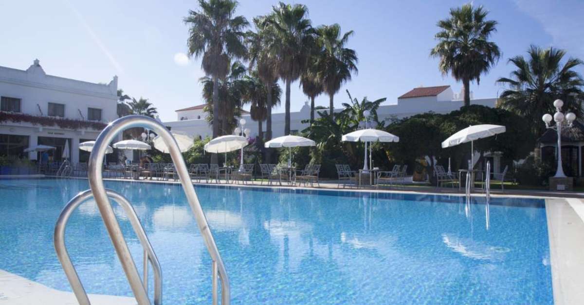 Een foto van het zwembad bij Hotel Playa de la Luz