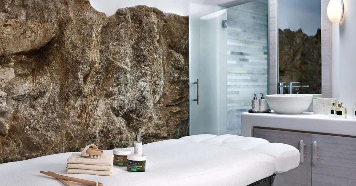 Een foto van de faciliteiten bij Belvedere Hotel Mykonos