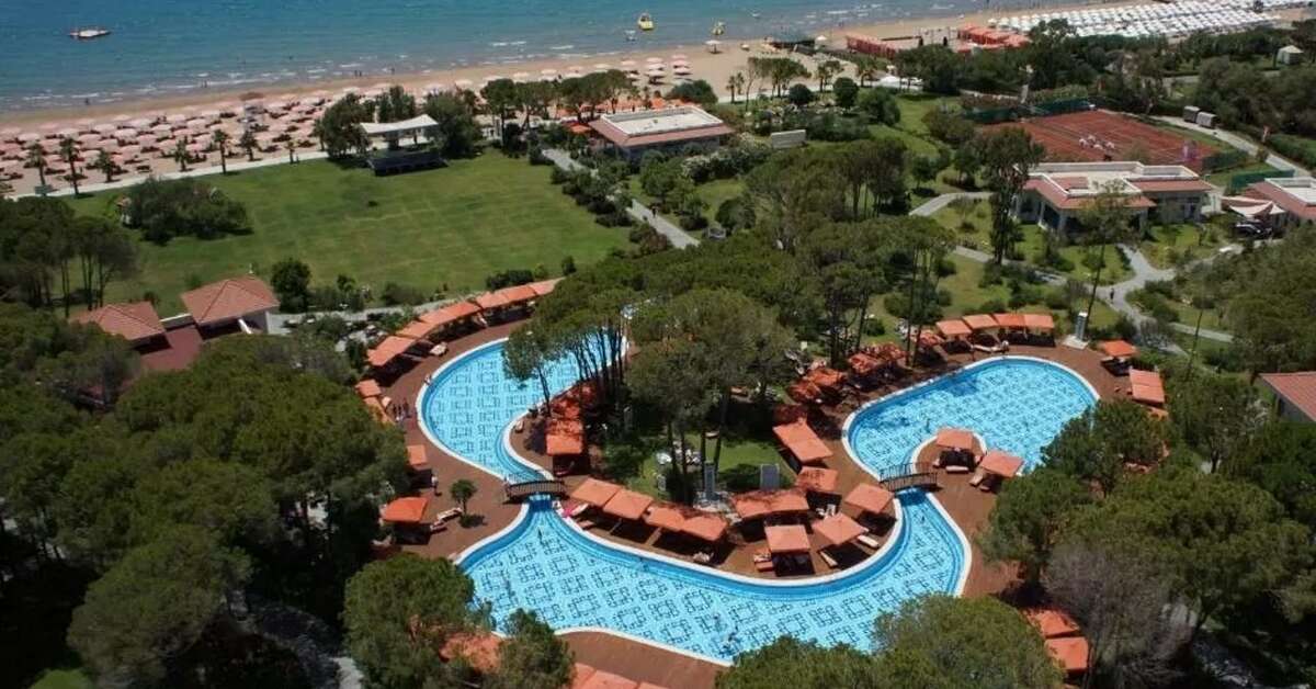 Een foto van het zwembad bij Ali Bey Resort Sorgun