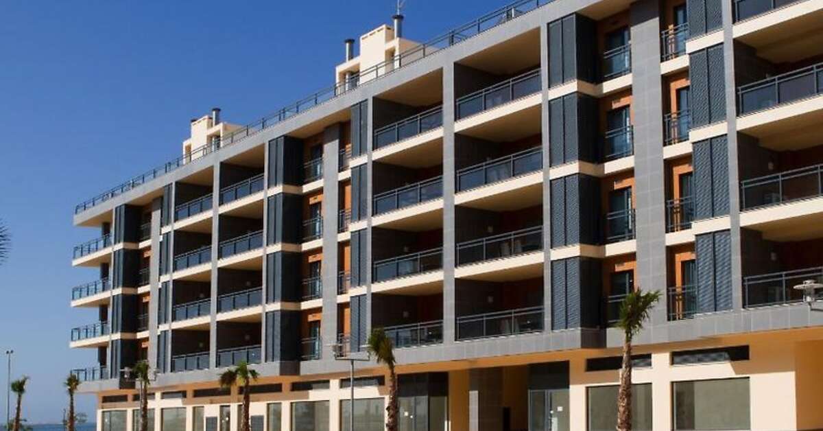 Een foto van de buitenkant van Real Marina Residence