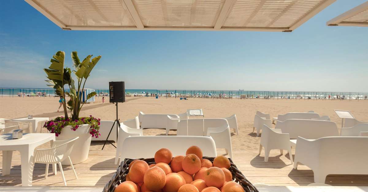 Een foto van het strand bij RH Bayren Hotel & Spa