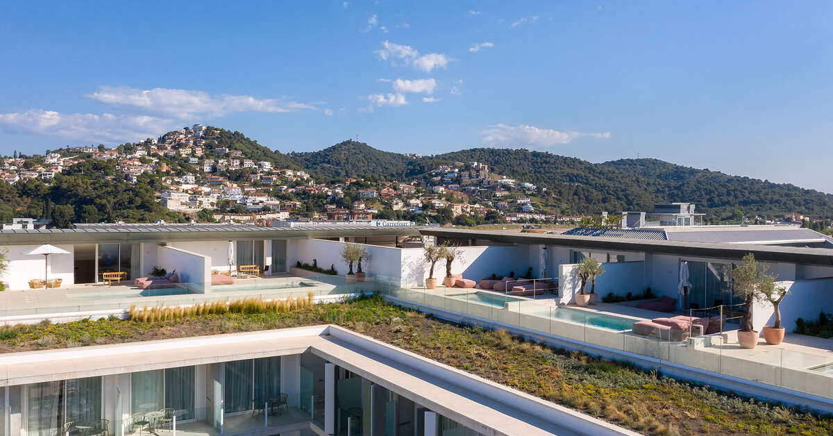 Een foto van de buitenkant van Atzavara Hotel & Spa