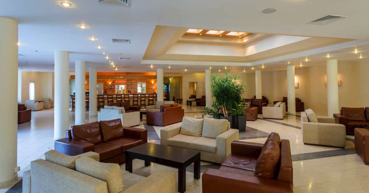 Een foto van het interieur van Blue Sea Holiday Village