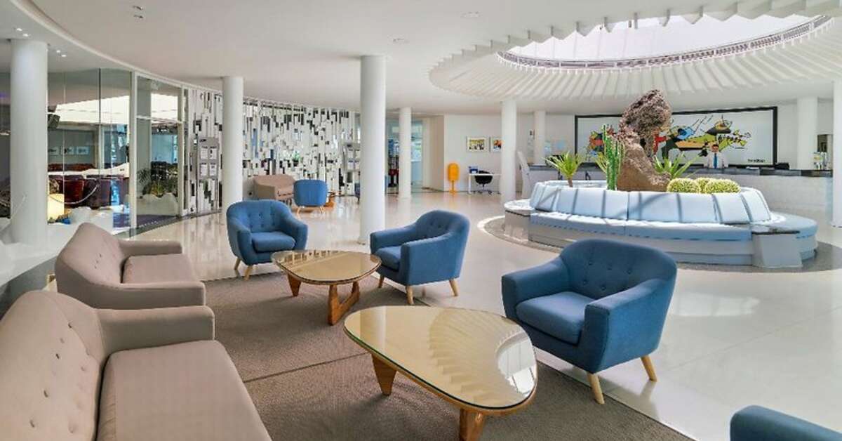 Een foto van het interieur van H10 Suites Lanzarote Gardens