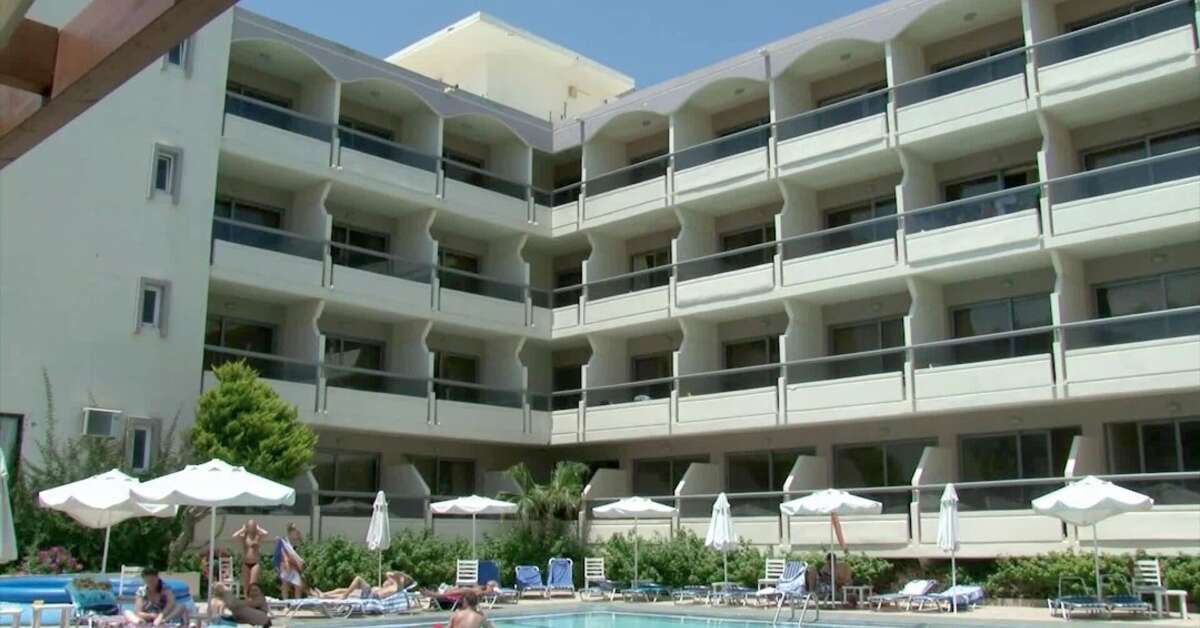 Een foto van een overzicht van Rhodos Horizon Marina